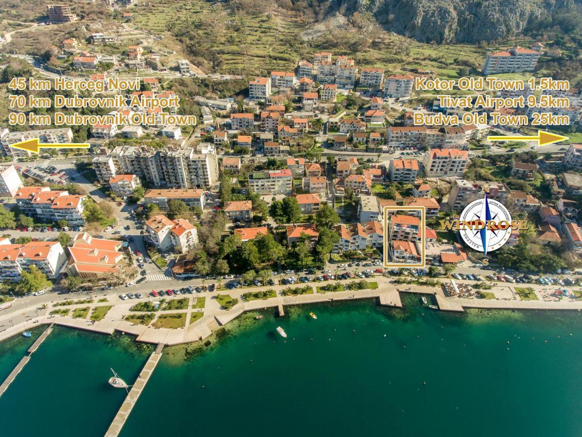 Apartments Windrose Kotor Exterior foto